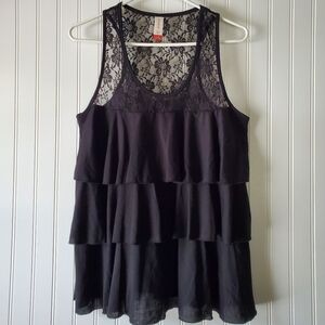 No Boundaries Lace Tank Women's Sz L